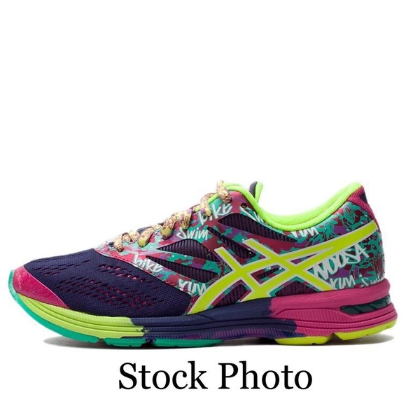Asics WMNS Gel-Noosa Tri 9 1/2 Purple Yellow T580N-4907 - Picture 1 of 12